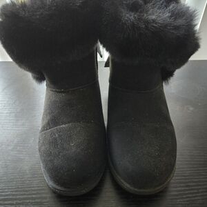 Juicy Couture Women's King 2 Cold Weather Pull-On Boots, Black, 7M